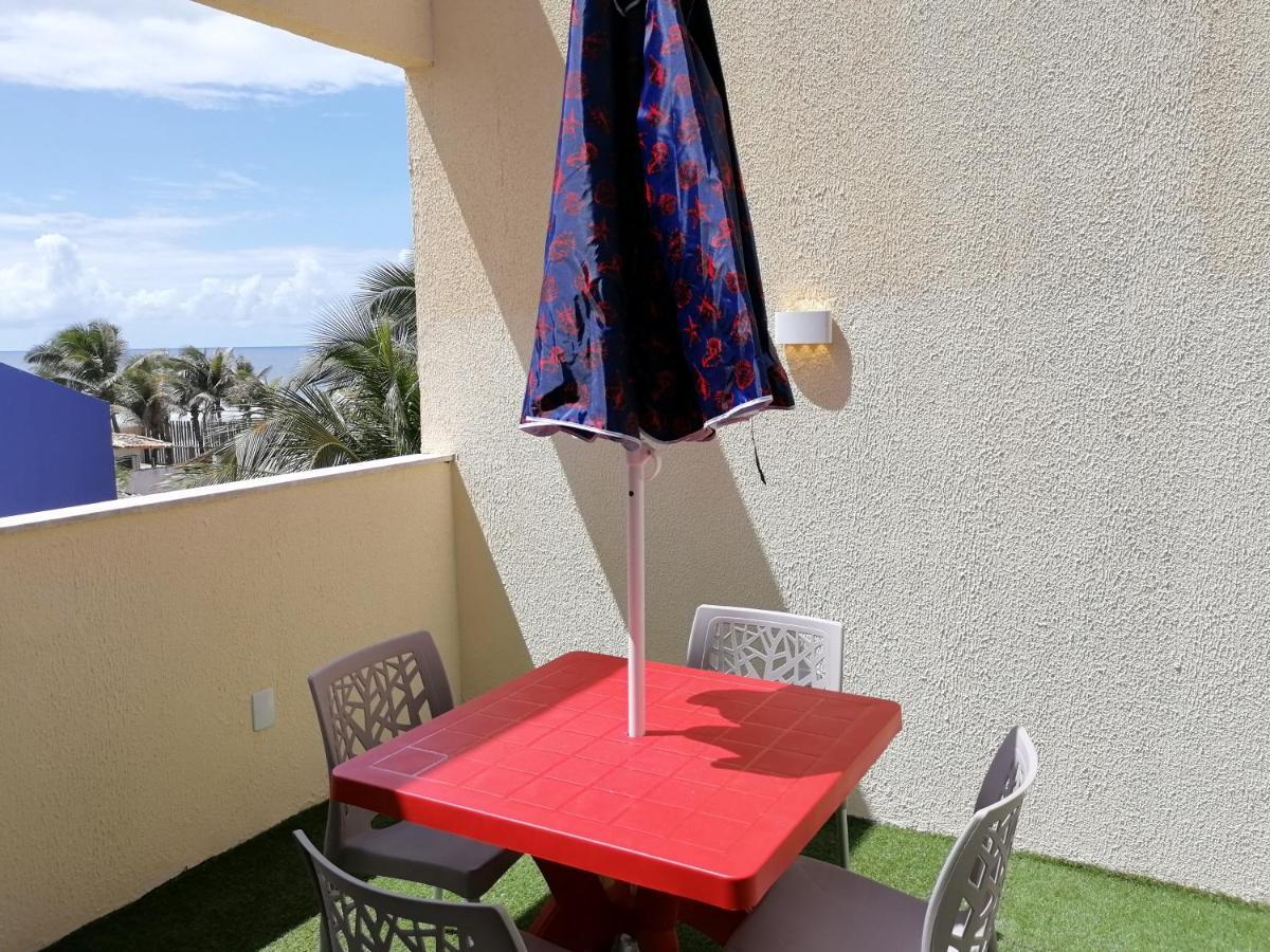 Triplex pé na areia com 3 suítes próximo Salvador Lauro de Freitas Exterior foto